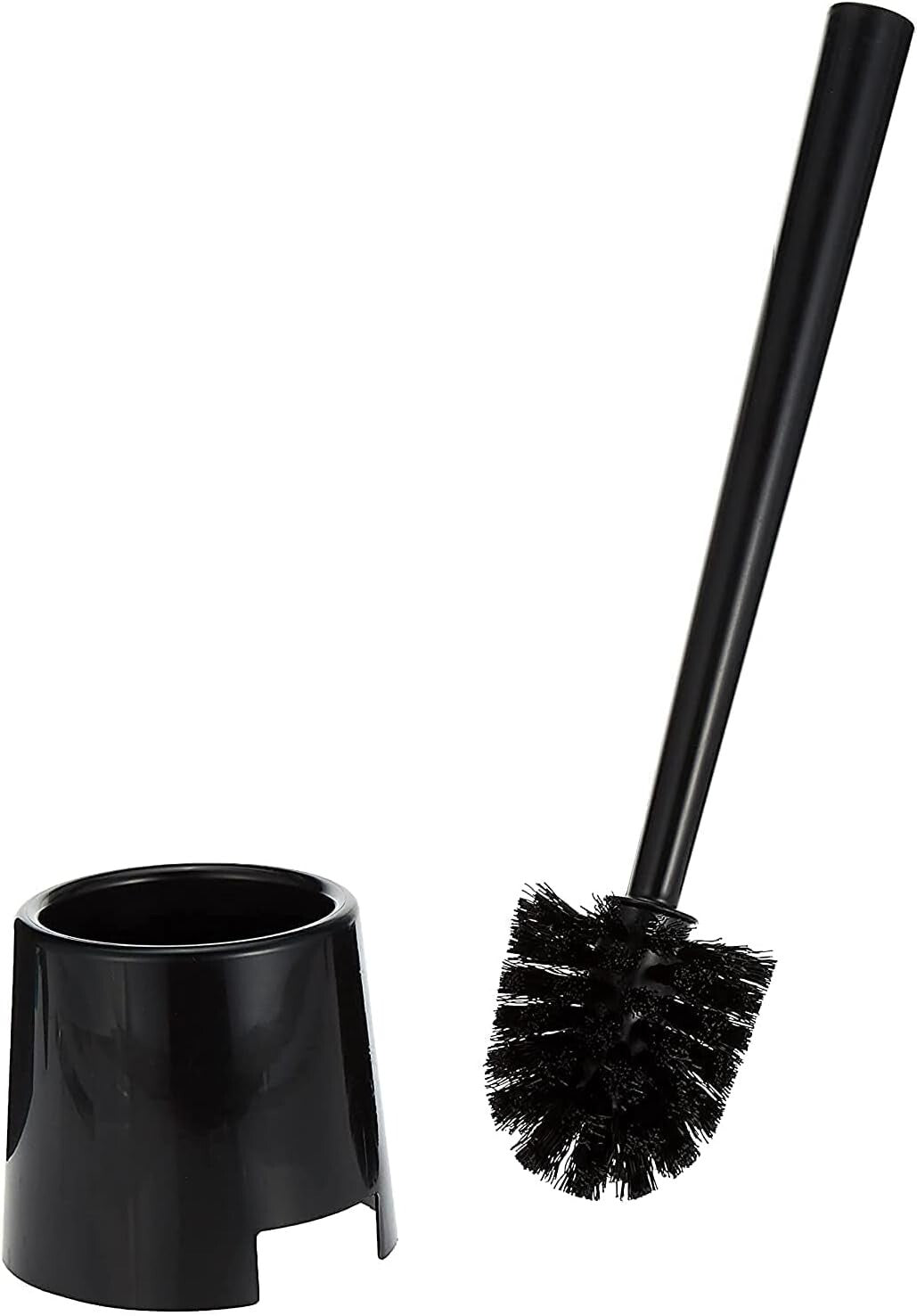 IKEA WC Bürste Toilettenbürste mit Halter Schwarz 35 cm Polypropylen