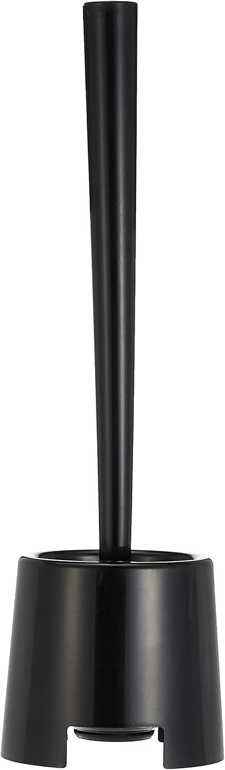 IKEA WC Bürste Toilettenbürste mit Halter Schwarz 35 cm Polypropylen