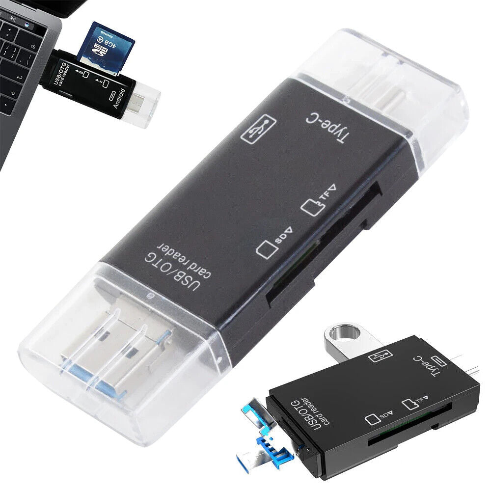 Kartenleser SD Speicherkartenleser USB USB-C Micro-USB OTG TF SD Micro-SD Reader