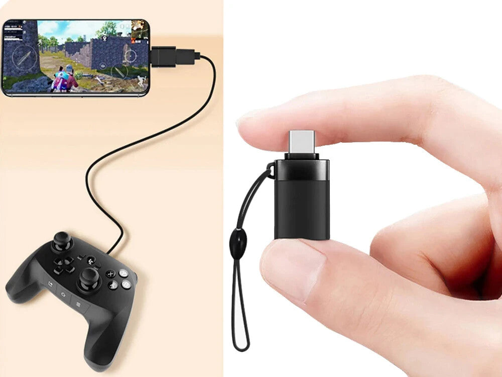USB-C auf USB 3.0 Adapter – OTG Datenadapter für Smartphone, Laptop, Tablet, PC