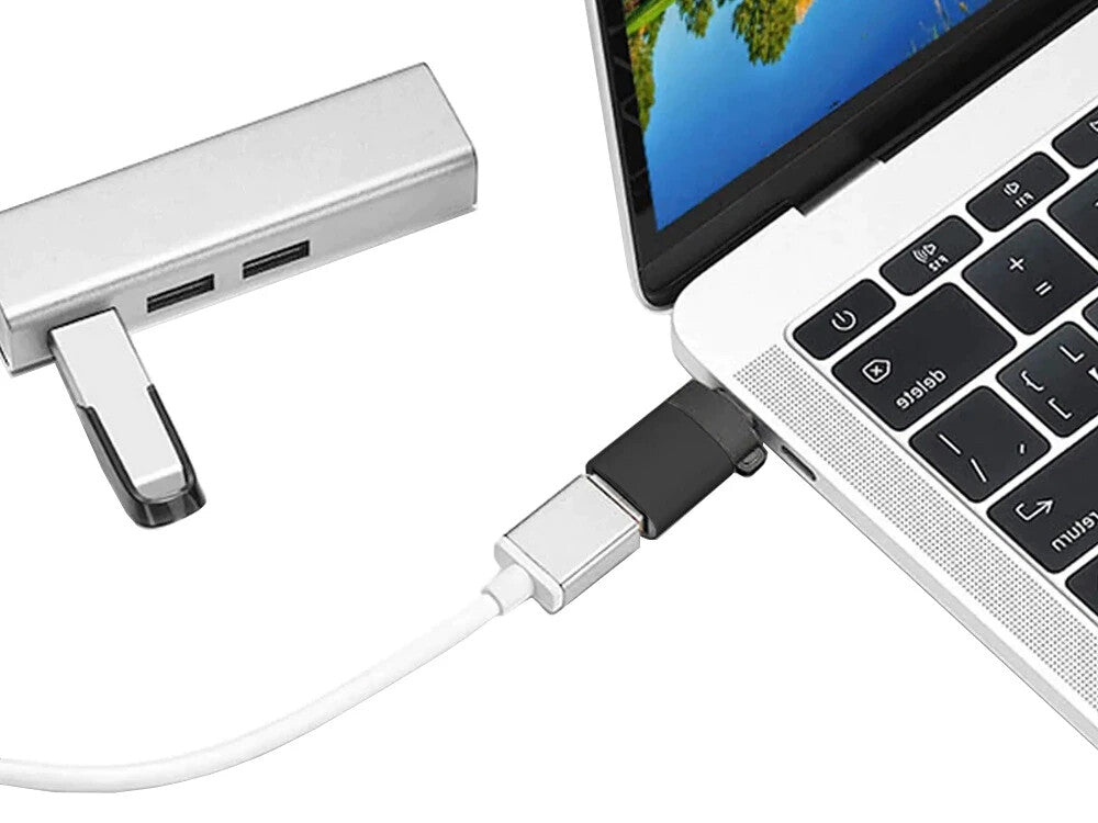 USB-C auf USB 3.0 Adapter – OTG Datenadapter für Smartphone, Laptop, Tablet, PC