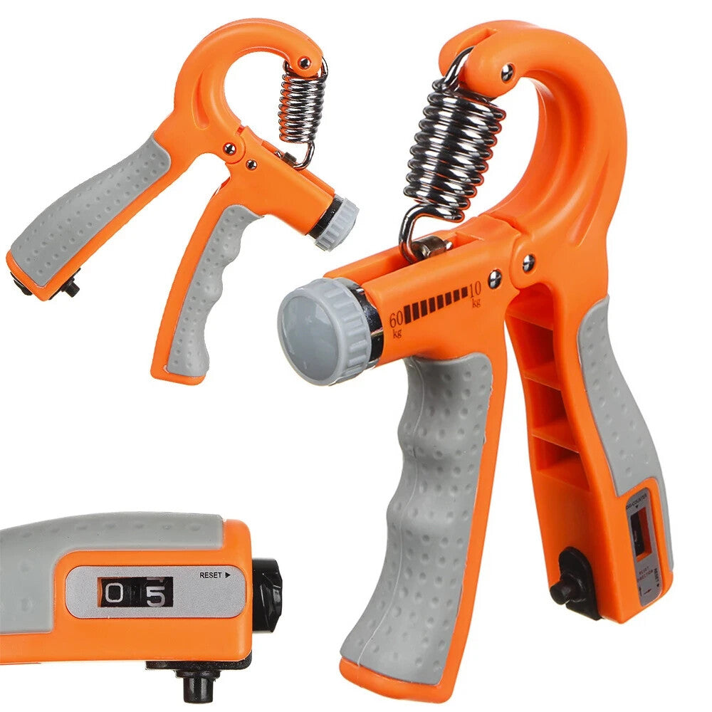 Fingertrainer Handtrainer mit Zähler 10-60kg Unterarmtrainer verstellbar