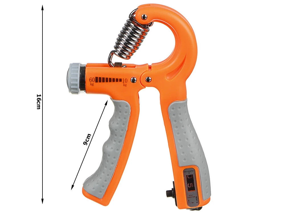 Fingertrainer Handtrainer mit Zähler 10-60kg Unterarmtrainer verstellbar