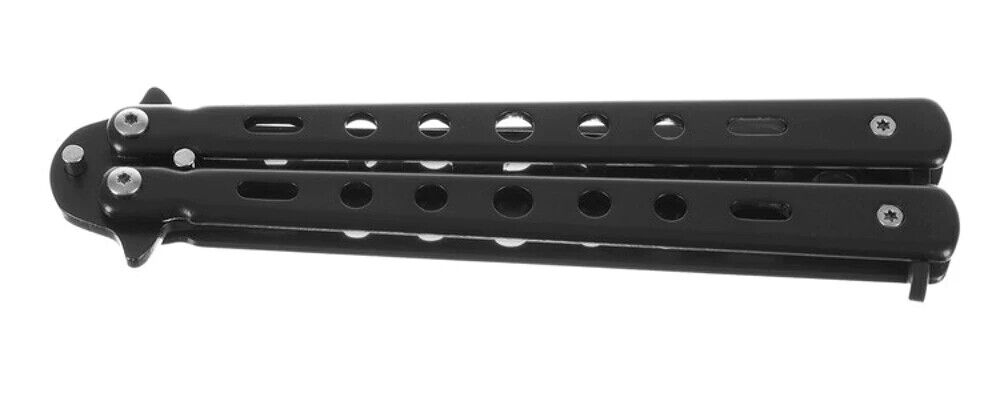 Balisong Butterfly Trainer Messer – legales stumpfes Übungsmesser für Training