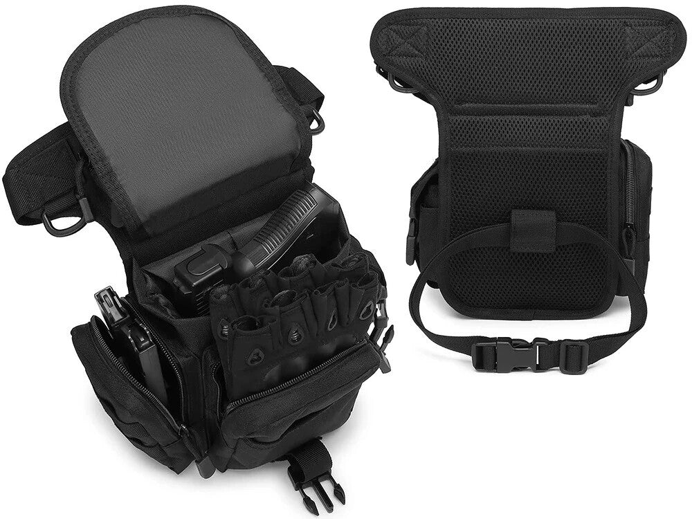 Herren Beintasche Armee Beinbeutel Outdoor Motorrad Hüfttasche Gürteltasche