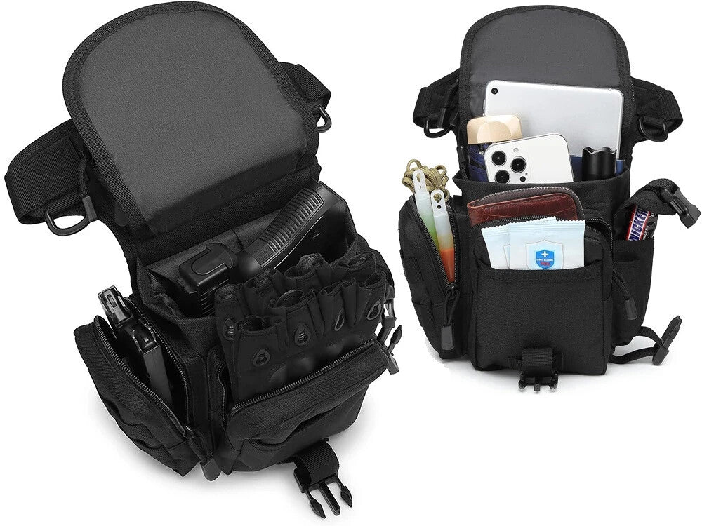 Herren Beintasche Armee Beinbeutel Outdoor Motorrad Hüfttasche Gürteltasche
