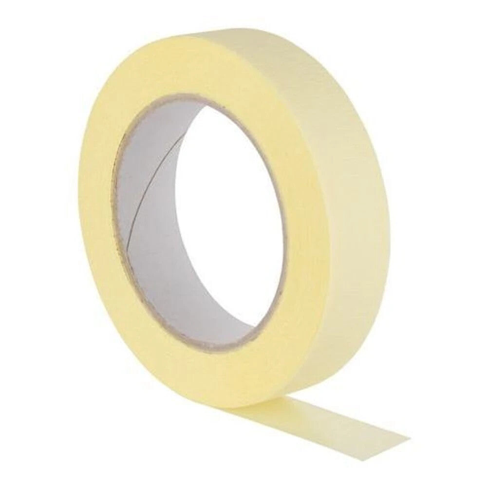 Malerkrepp Klebeband 19mm x 25m Gelb – Profi Abdeckband für Malerarbeiten