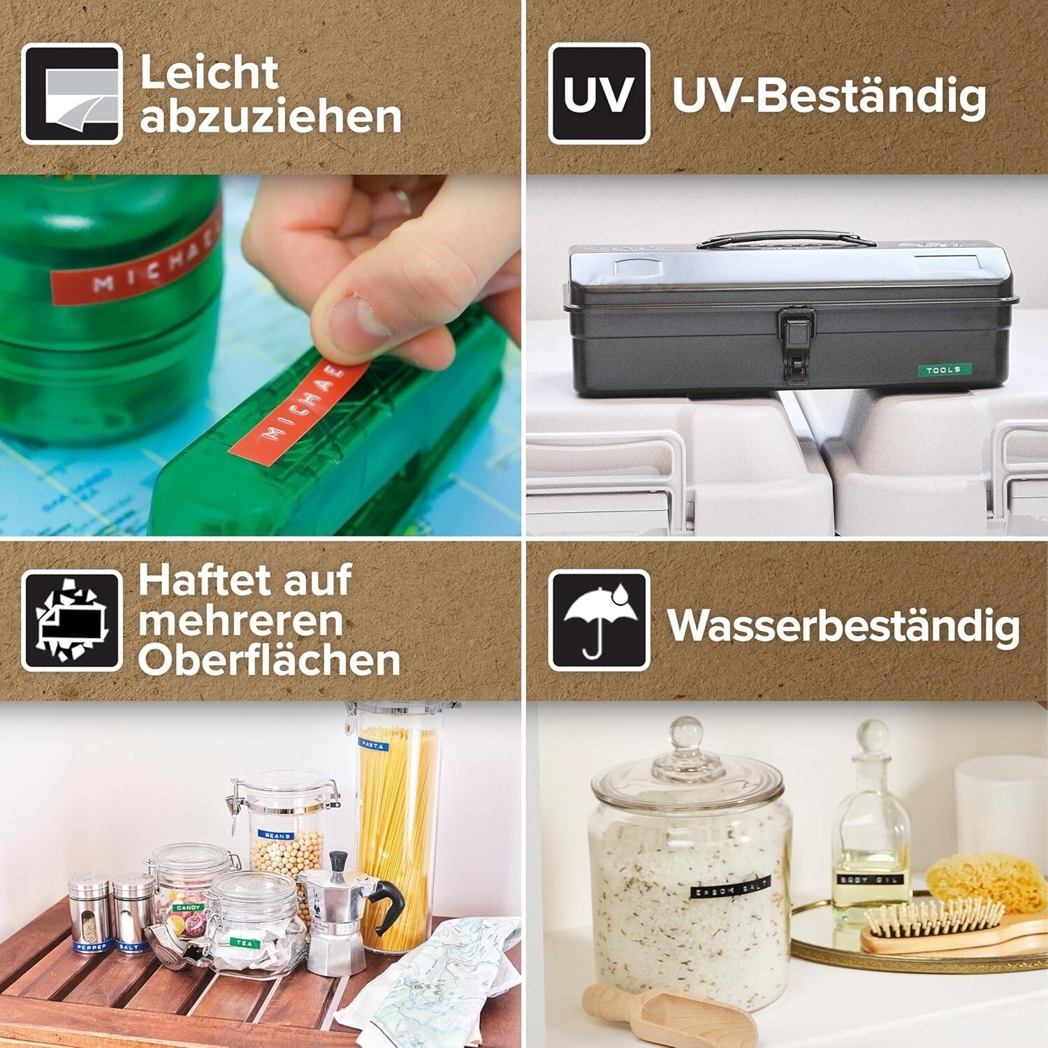 DYMO Omega Prägegerät Beschriftungsgerät Dreh-Klick-System für Bastelprojekte