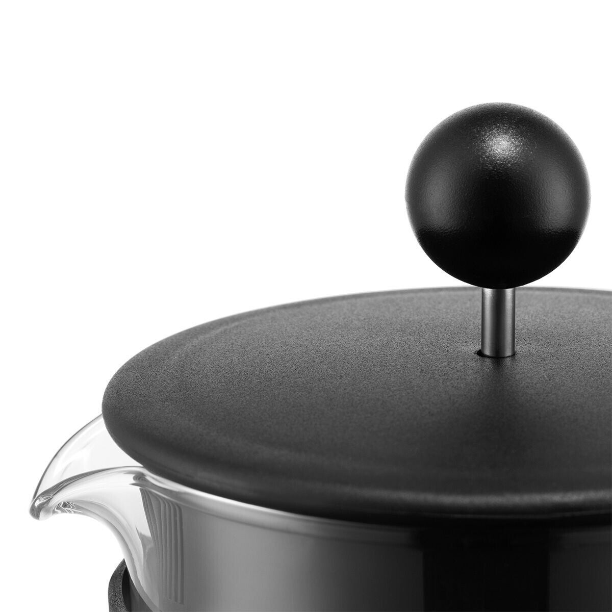 Bodum KENYA Kaffeebereiter French Press 8 Tassen 1,0L schwarz Spülmaschine