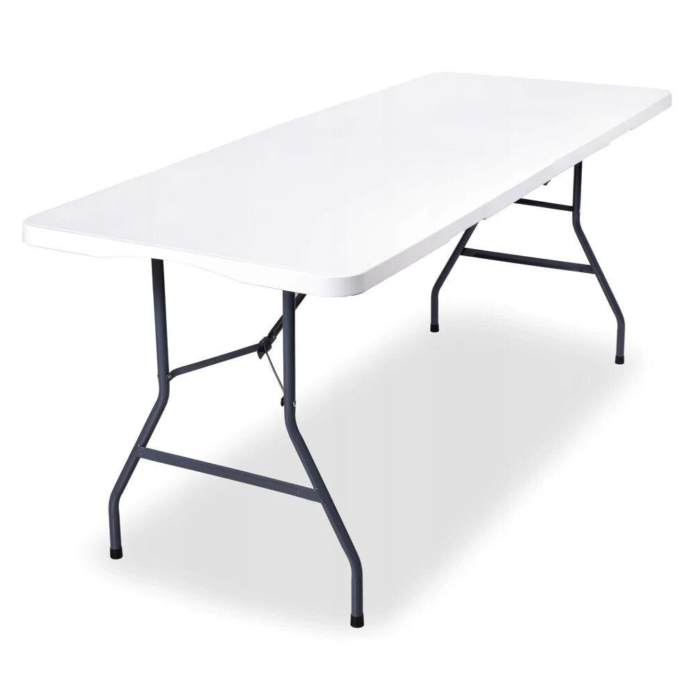 Klappbarer Buffettisch 180x74 cm Gartentisch Faltbar Terrasse Camping Koffer