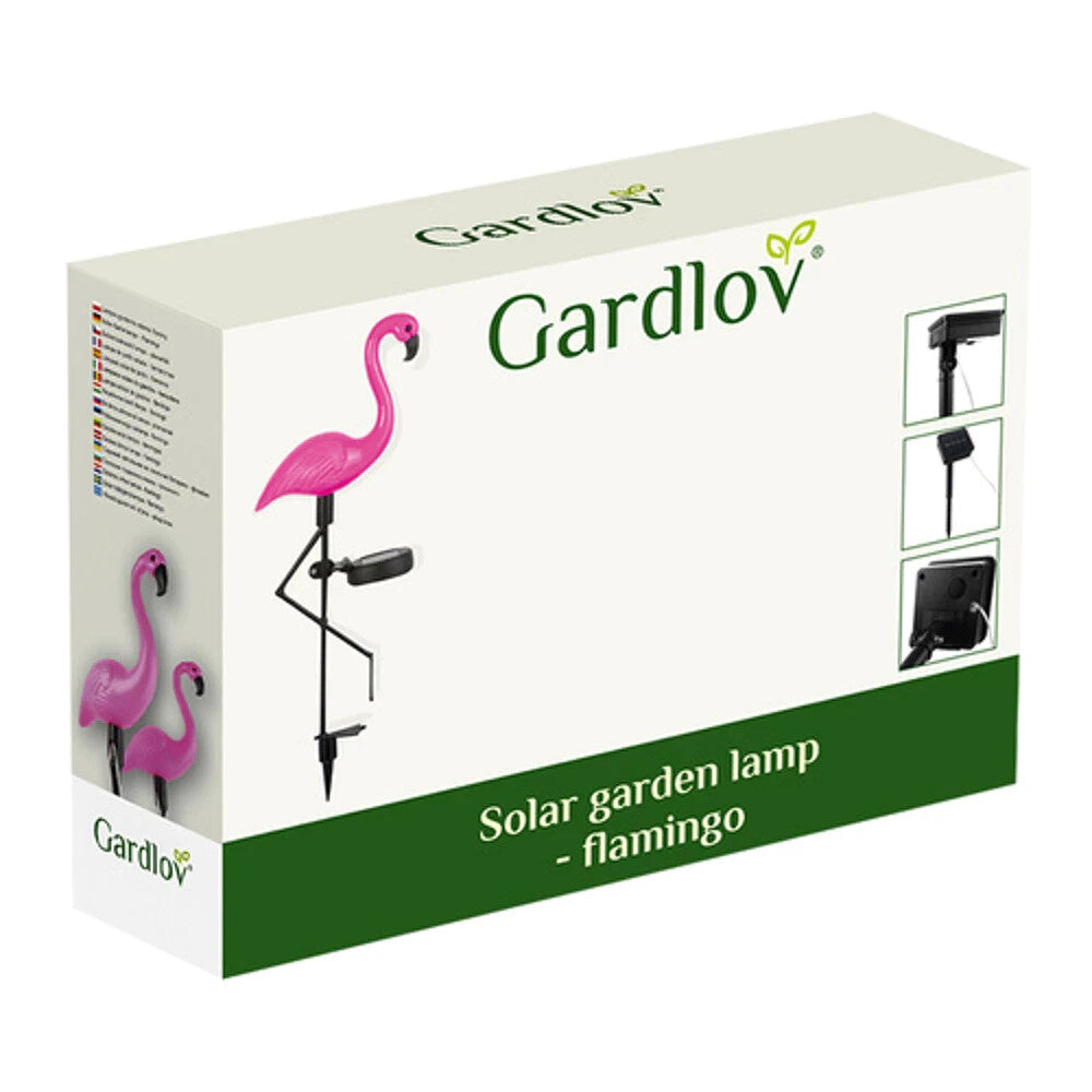 3x Solar Flamingo Gartenleuchte Deko IP44 LED Solarlicht Außenbeleuchtung 🦩🦩🦩