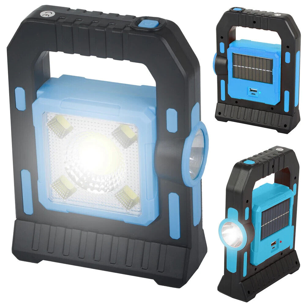 Campinglampe Solar Camping Lampe LED Taschenlampe Kurbel Notfall 🏕⛺