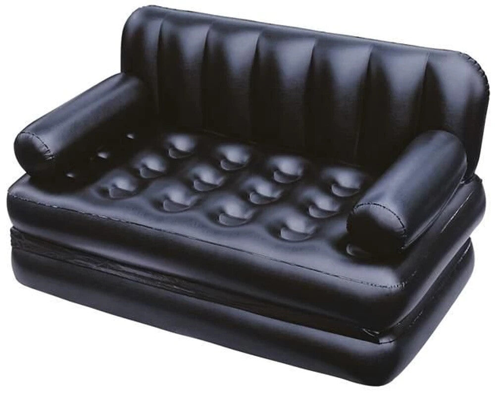 camping schlafsofa Bestway 75054 Luftbett 5in1 Sofa 188x152 – Aufblasbares Reisebett Camp