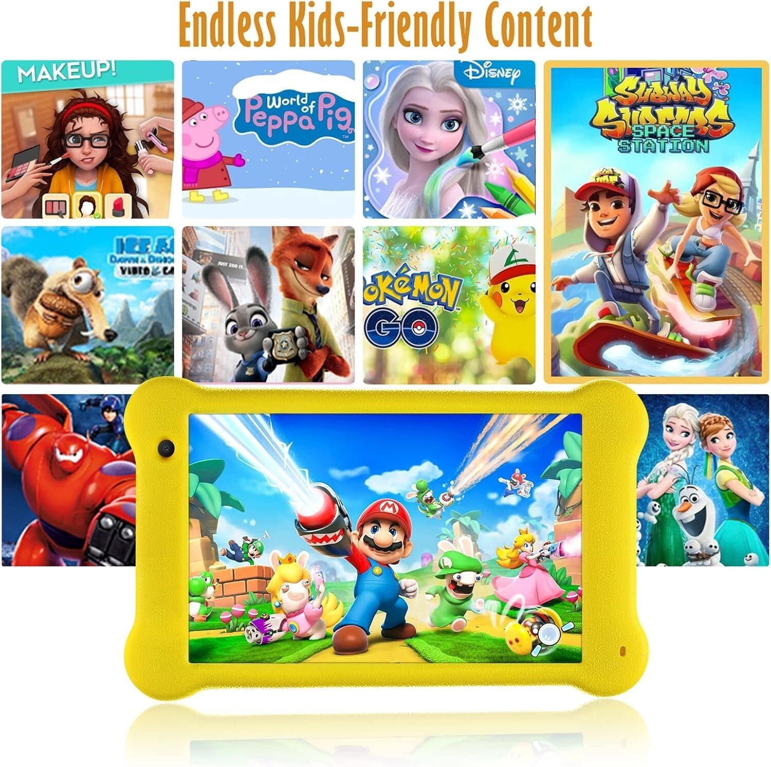 Kinder Tablet 7 Zoll Android 11 2GB RAM 32GB ROM WiFi Kamera Lernspiel 🎁🎁