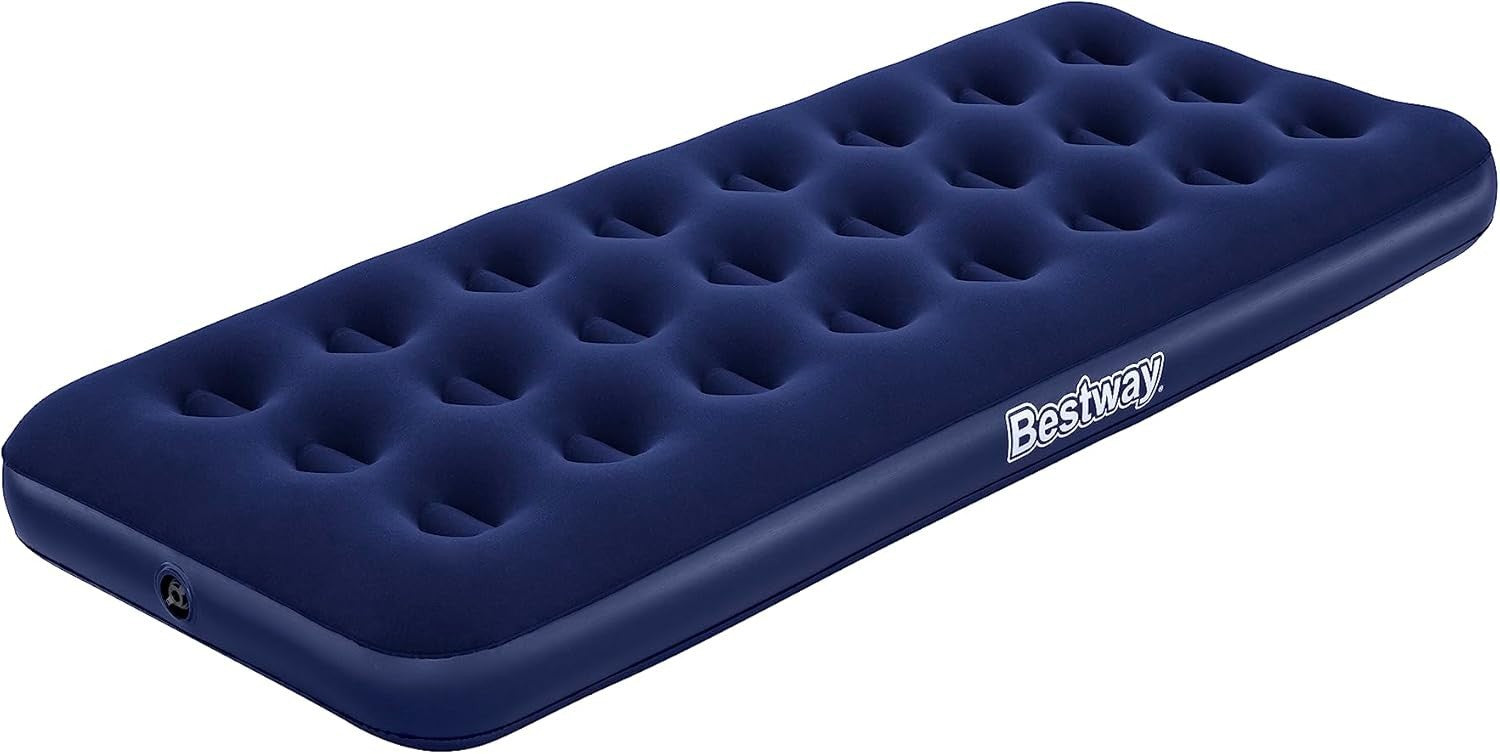 Bestway Luftbett Single 185x76x22cm – Gästebett Campingmatratze PVC