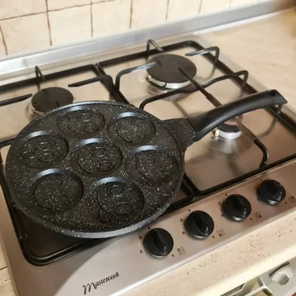 Emoji Spiegeleipfanne Ø26 cm – Pancake Maker für Kinder & Erwachsene – Antihaft 🍳👨‍👩‍👧‍👦