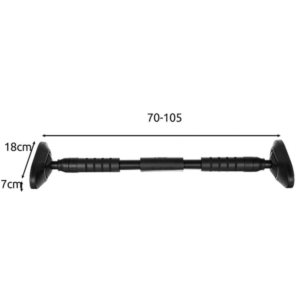 Klimmzugstange Türrahmen 70–100cm verstellbar bis 180kg – ohne Bohren