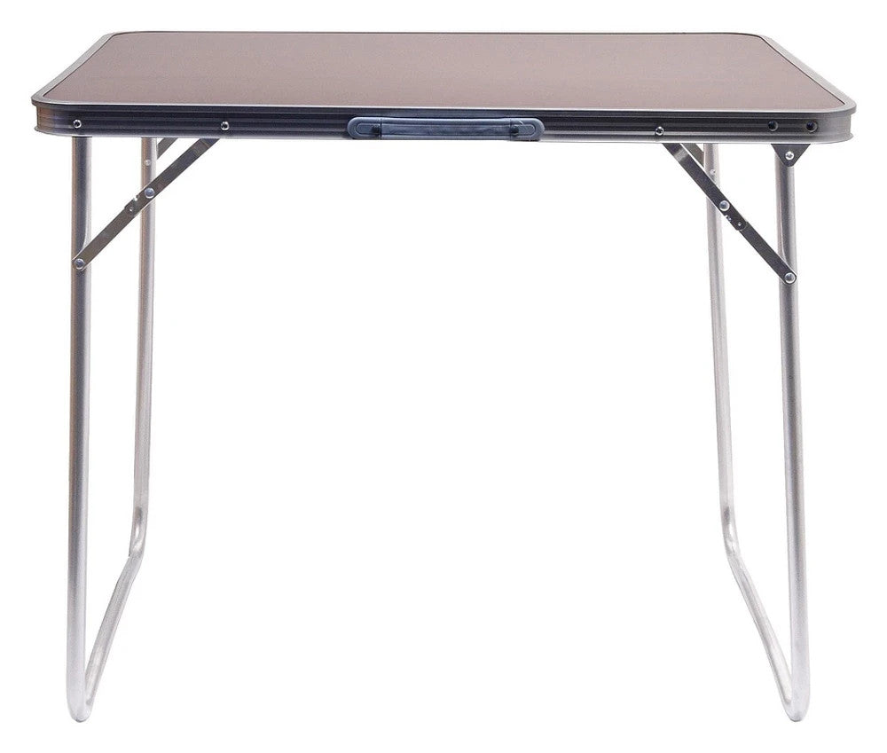 campingtisch 70x50 Campingtisch Klappbar 70x50 cm in Holzoptik Braun – Faltbarer Gartenti