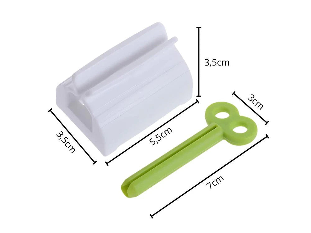 Zahnpasta Tubenpresse Squeezer – Rolling Tube Spender für Gel & Creme, Bunt