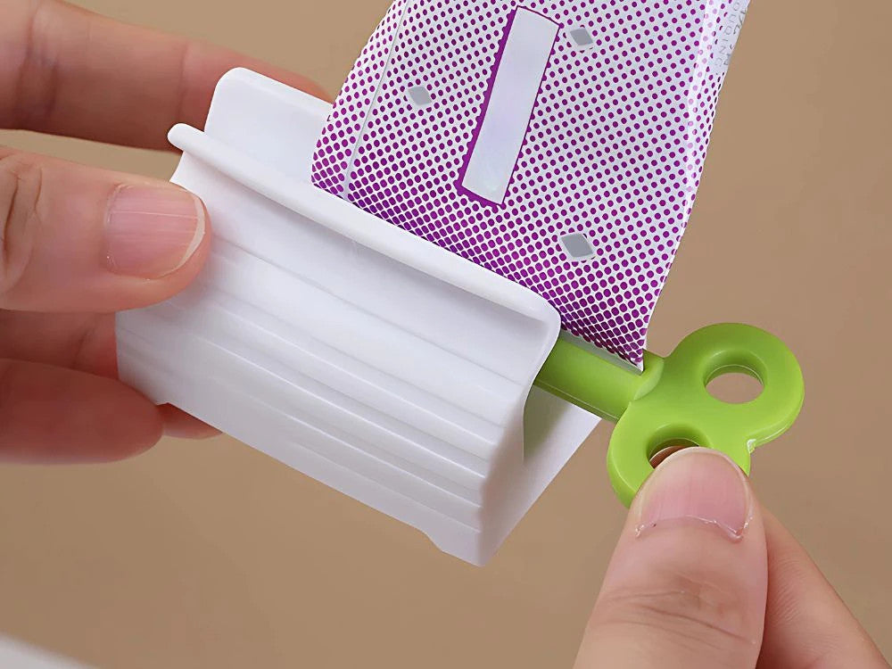 Zahnpasta Tubenpresse Squeezer – Rolling Tube Spender für Gel & Creme, Bunt