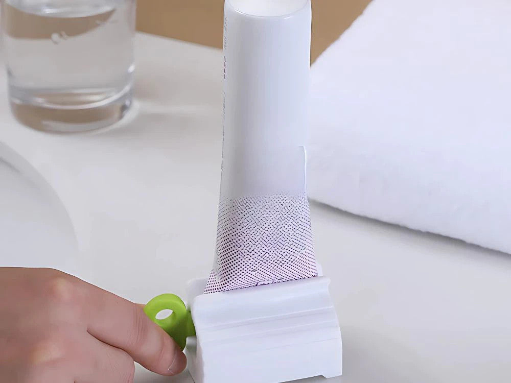 Zahnpasta Tubenpresse Squeezer – Rolling Tube Spender für Gel & Creme, Bunt
