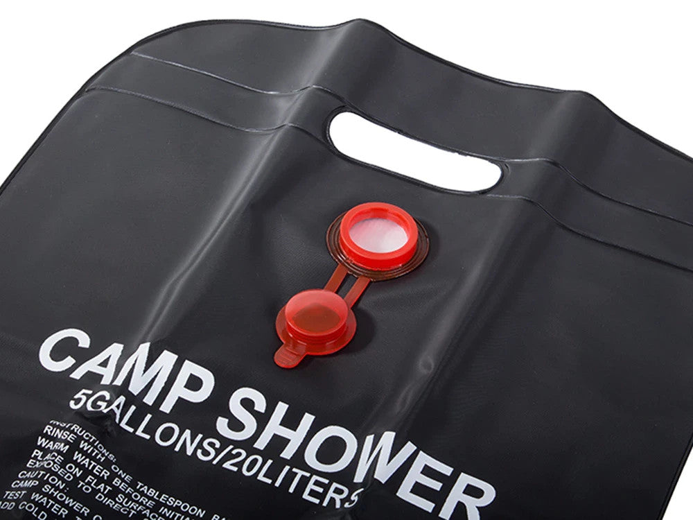 Camping Solardusche 20L – Mobile Outdoor Dusche für Garten, Reise, Festival