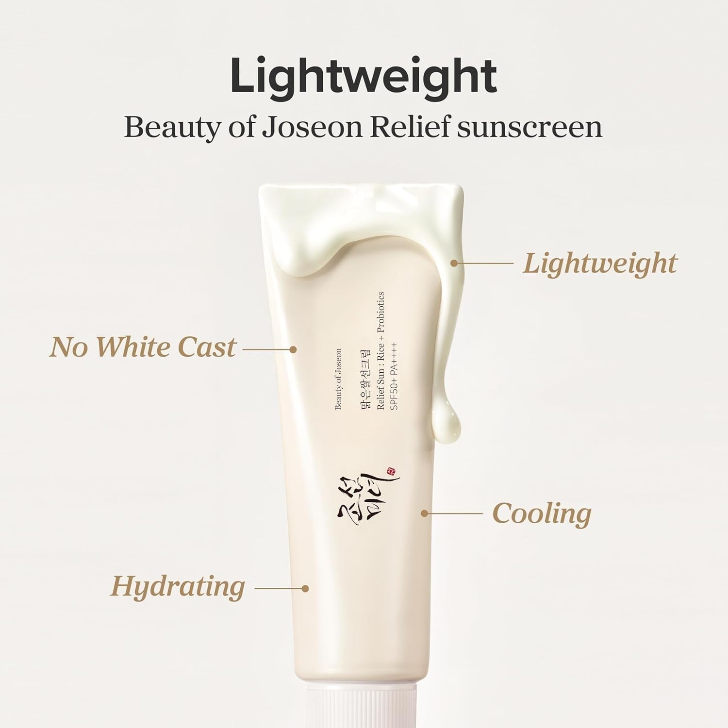 Beauty of Joseon Relief Sun SPF50+ Sonnencreme 50ml Reis & Probiotika