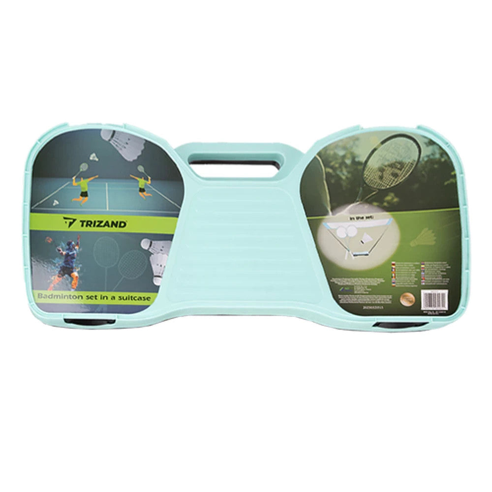 Badminton Set mit Netz & Tasche – Komplettset für Garten & Urlaub 4in1