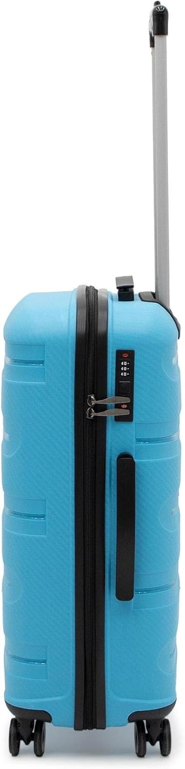Reisekoffer Set mit 360° Doppelrollen – Cotpoly Trolleykoffer aus kratzfestem Hartschalenmaterial