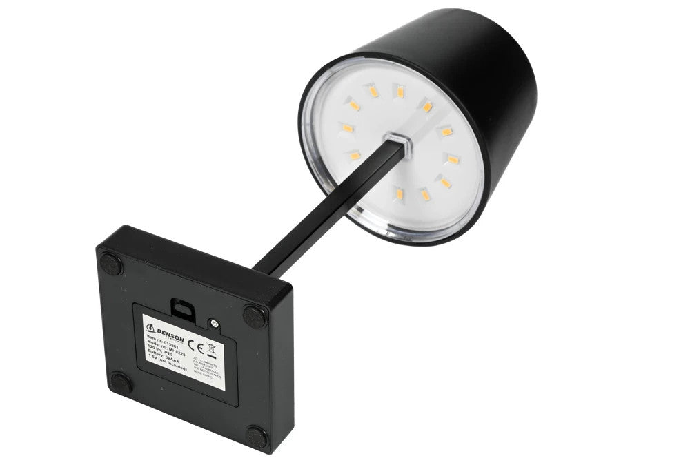 LED Tischleuchte dimmbar Touch | Weiß/Schwarz/Grau | 26 cm | 120 Lumen