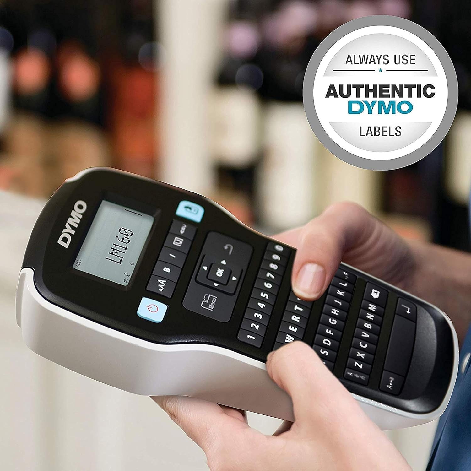 DYMO LabelManager 160 Beschriftungsgerät Starter-Set + 3 Rollen D1 Bänder