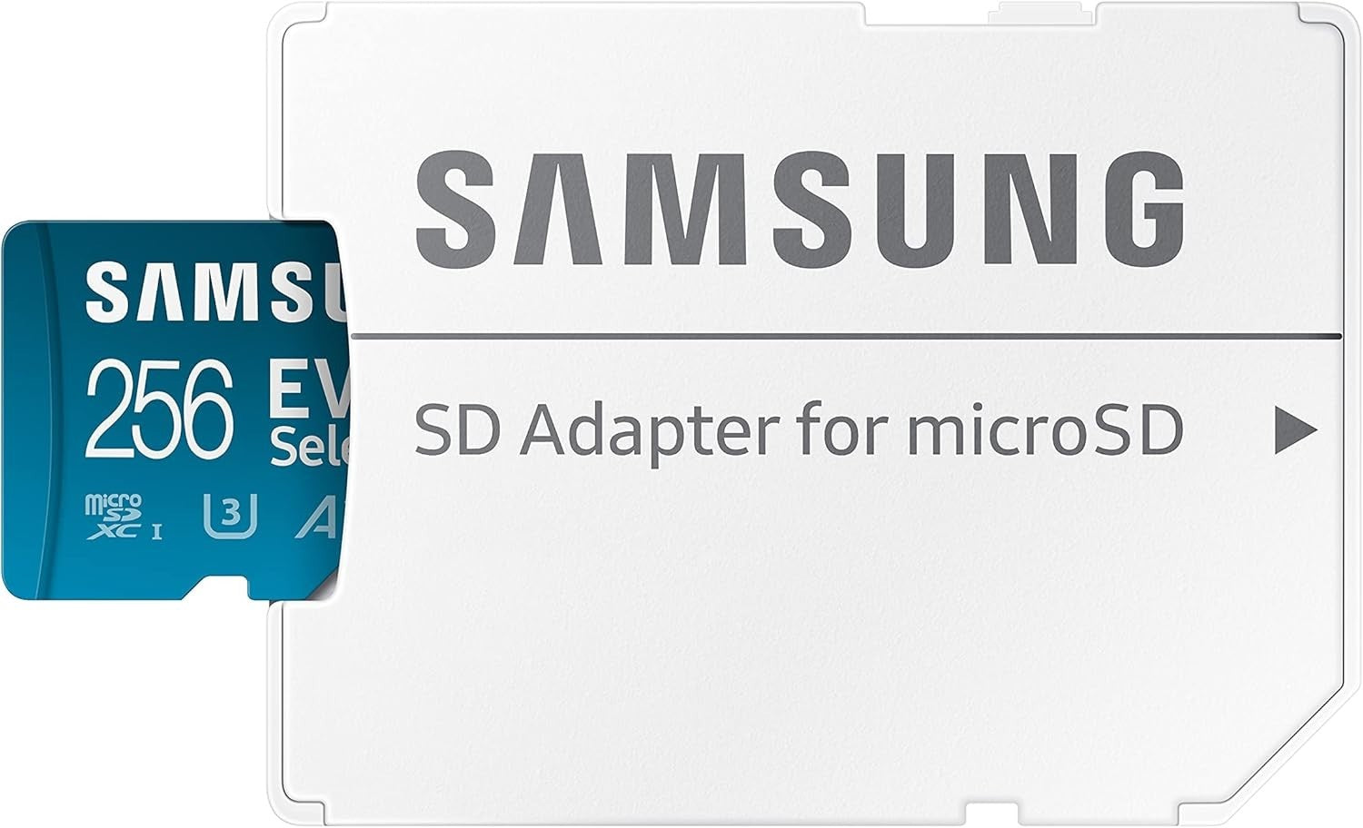 Samsung EVO Select 2024 microSD 256GB + SD-Adapter UHS-I U3 4K UHD