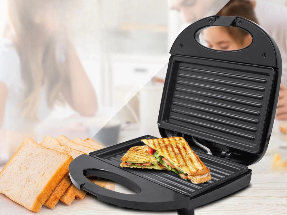 Elektrischer Kontaktgrill Doppelplatte Toaster Küchen-Grill Sandwich Steak Maker