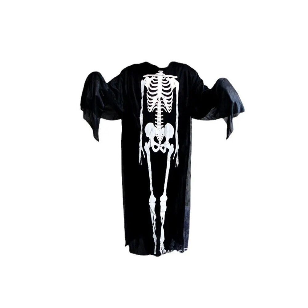Skelett Kostüm Damen Kinder Halloween Karneval Verkleidung Cosplay Jumpsuit 🎃👻