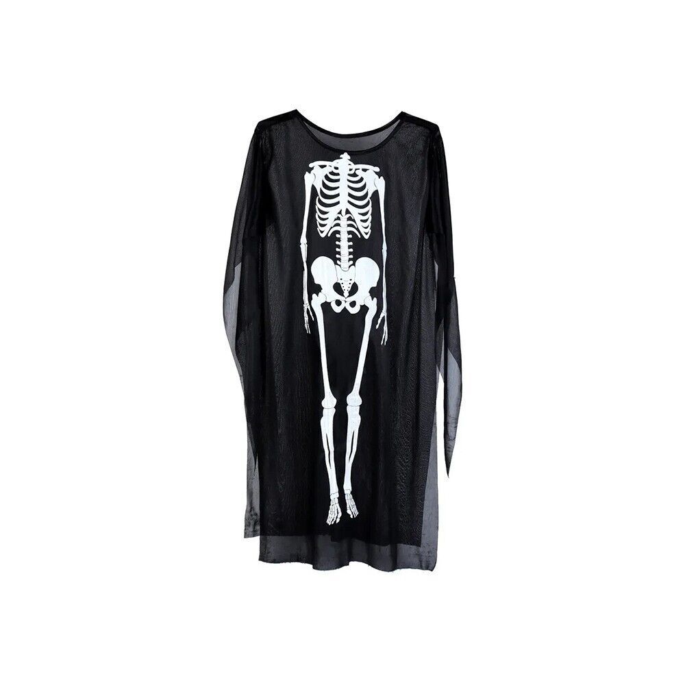 Skelett Kostüm Damen Kinder Halloween Karneval Verkleidung Cosplay Jumpsuit 🎃👻