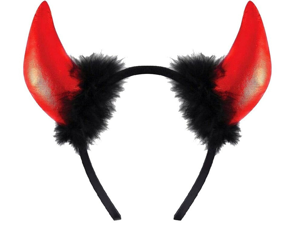 Halloween Teufel Stirnband Hörner Karneval Kostüm Party Zubehör 👹🎃