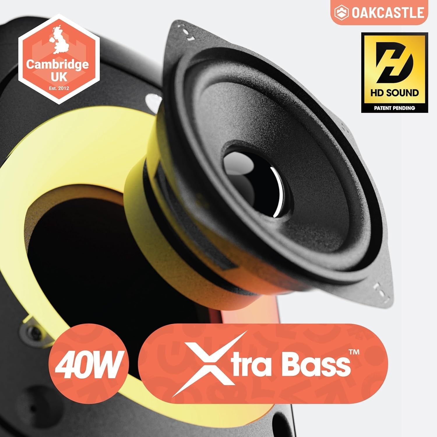 Partybox Bluetooth Lautsprecher 40W Oakcastle PS100 Karaoke LED USB SD