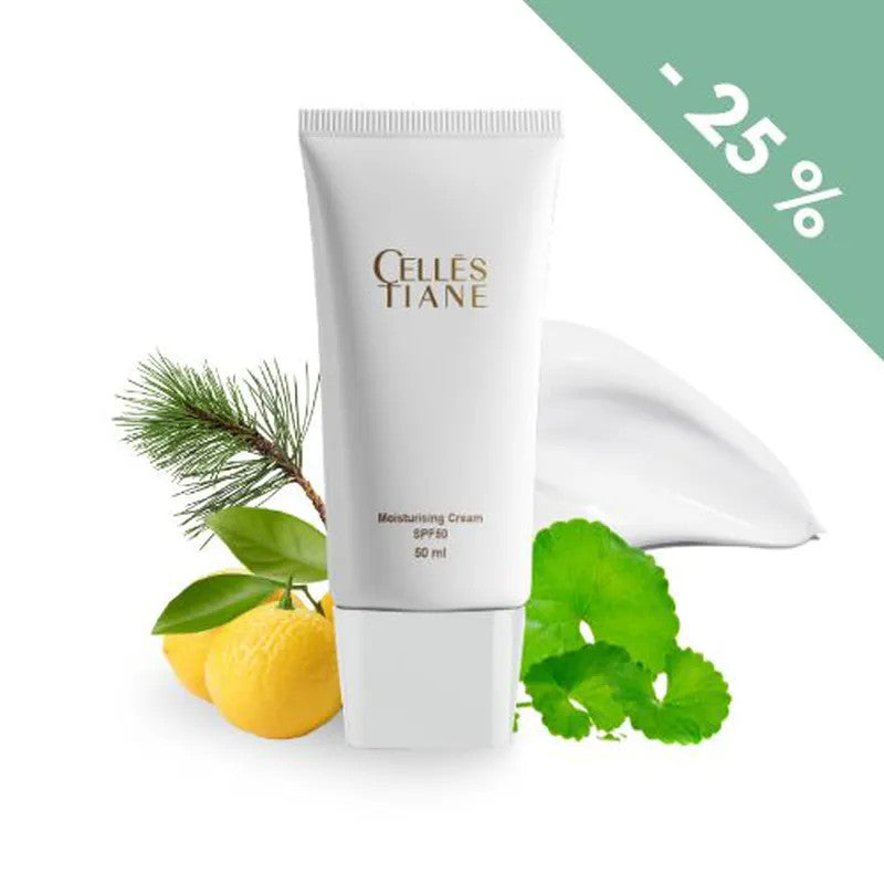 CELLES TIANE Feuchtigkeitscreme SPF50 | Gesichtspflege Sonnencreme 50ml