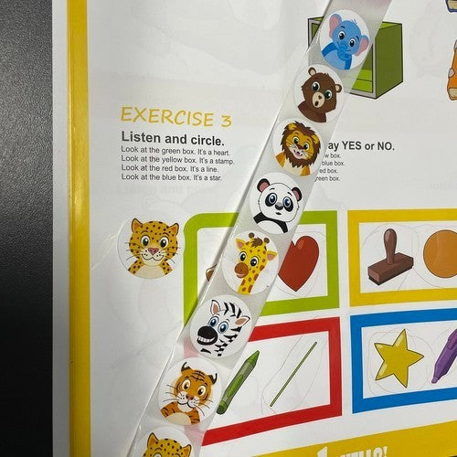 500 Stück Motivationsaufkleber Kinder Sticker Schule Lehrer Belohnung