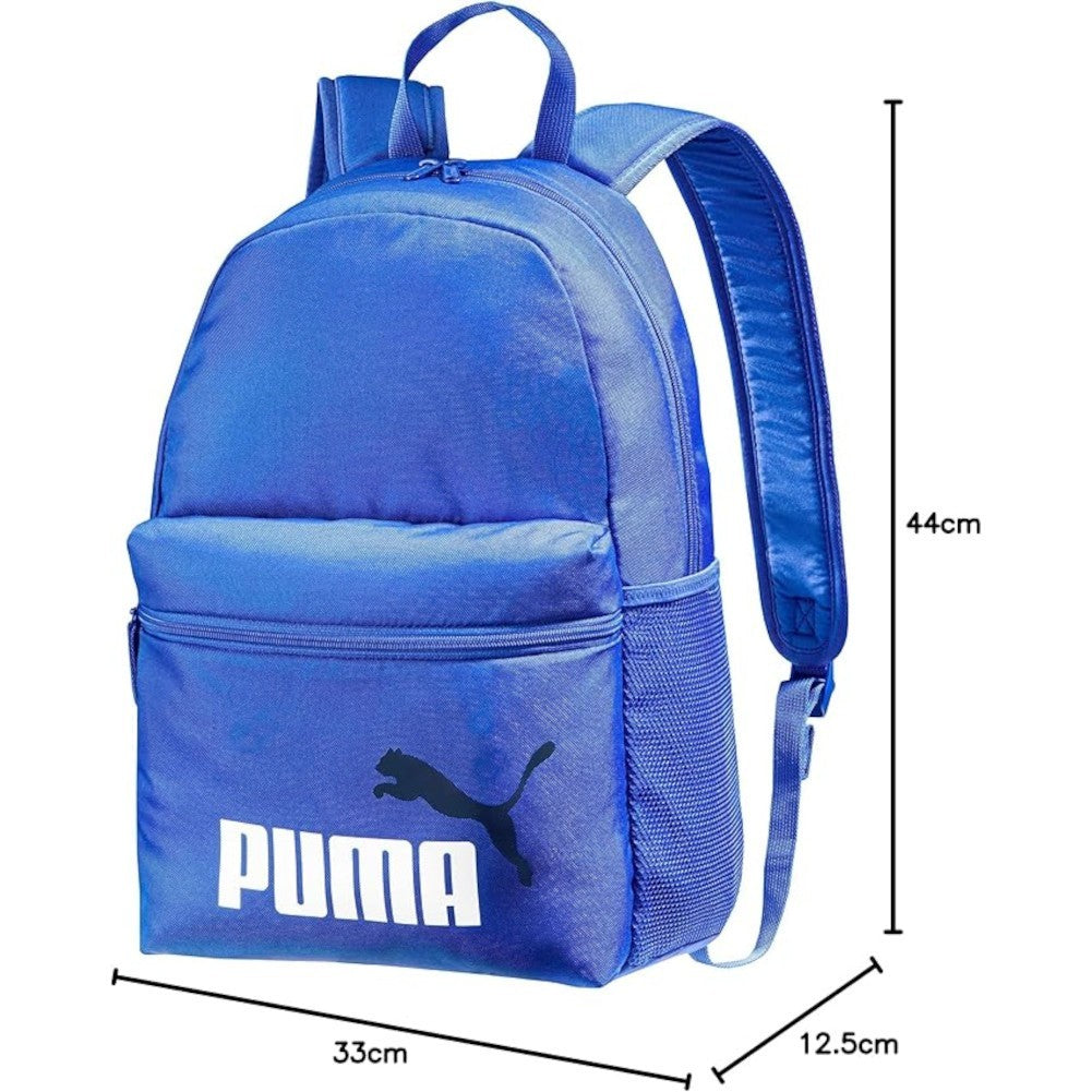 PUMA Phase Rucksack Unisex 22L Schwarz Polyester Freizeit Sport Tasche