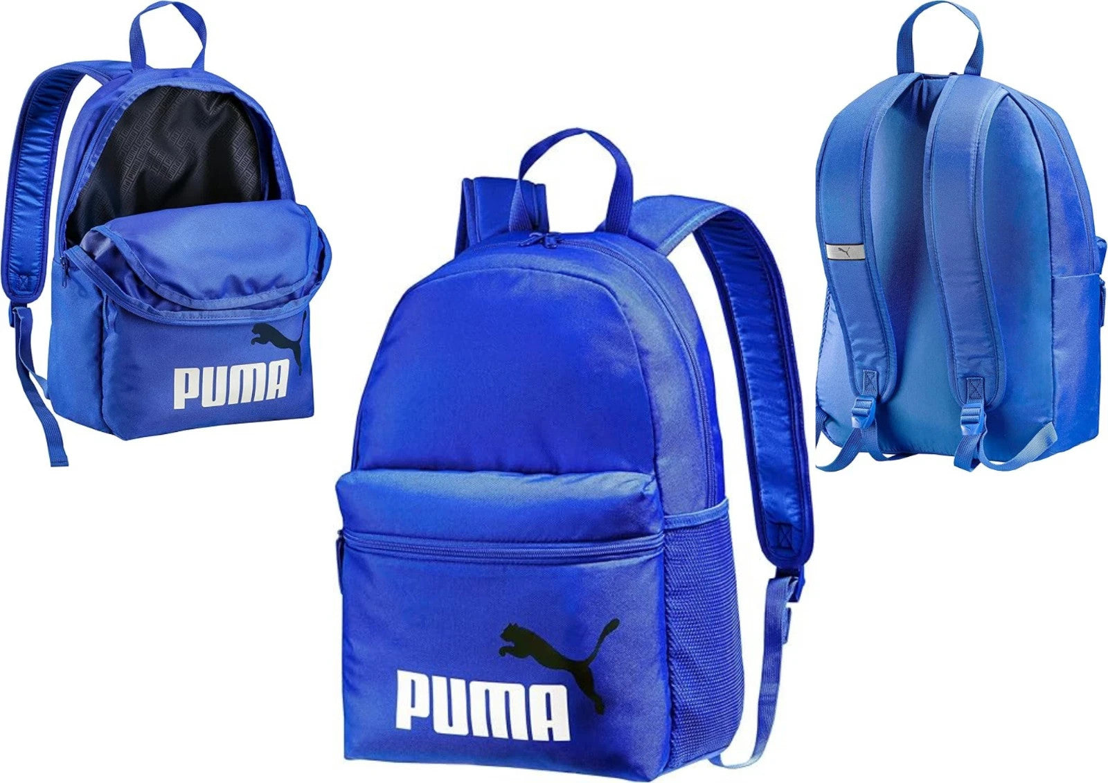 PUMA Phase Rucksack Unisex 22L Schwarz Polyester Freizeit Sport Tasche