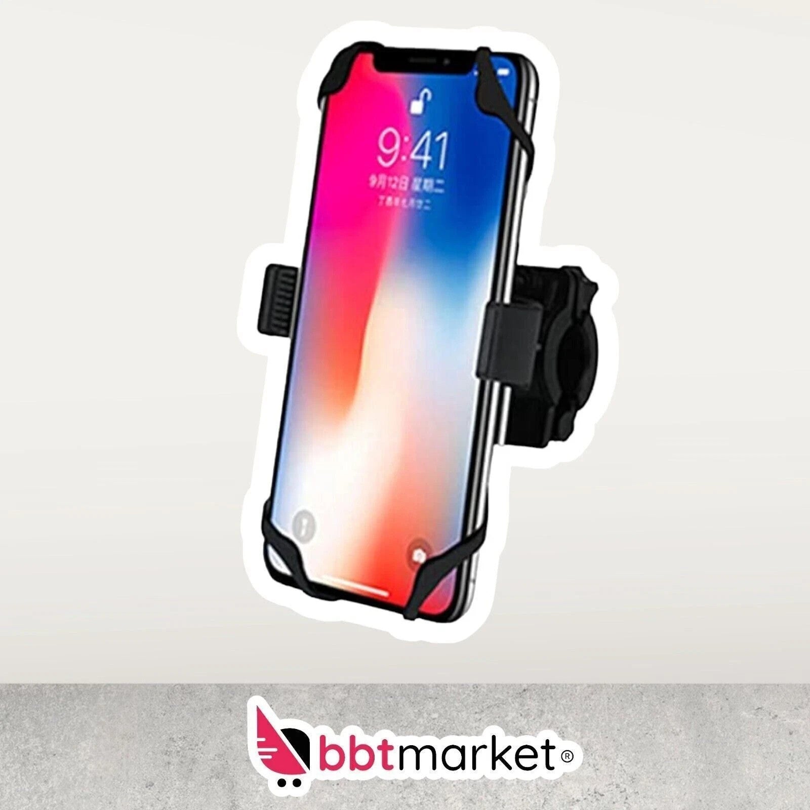 Handyhalterung Fahrrad Motorrad – 360° Universal Smartphone Halter Lenker