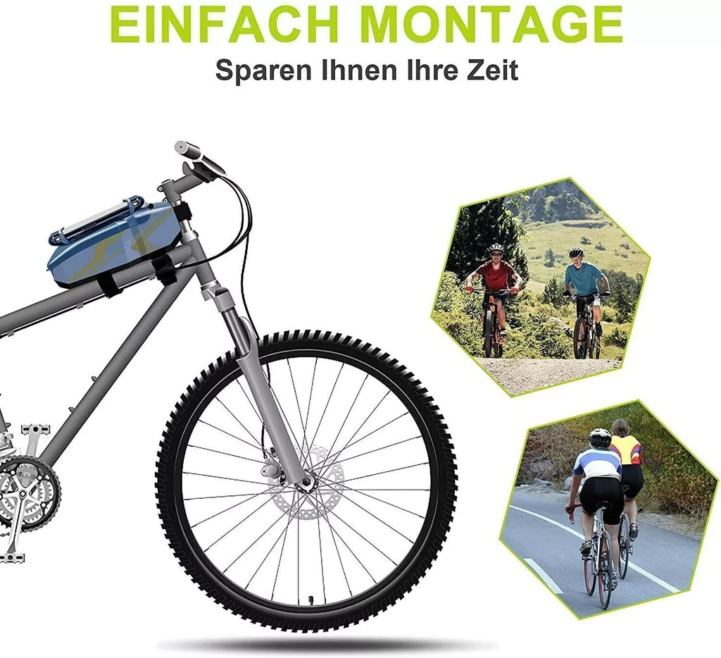 handyhalterung fahrrad oberrohr Fahrrad Rahmentasche Wasserdicht – Handyhalter Oberrohr Tasche mit Sta