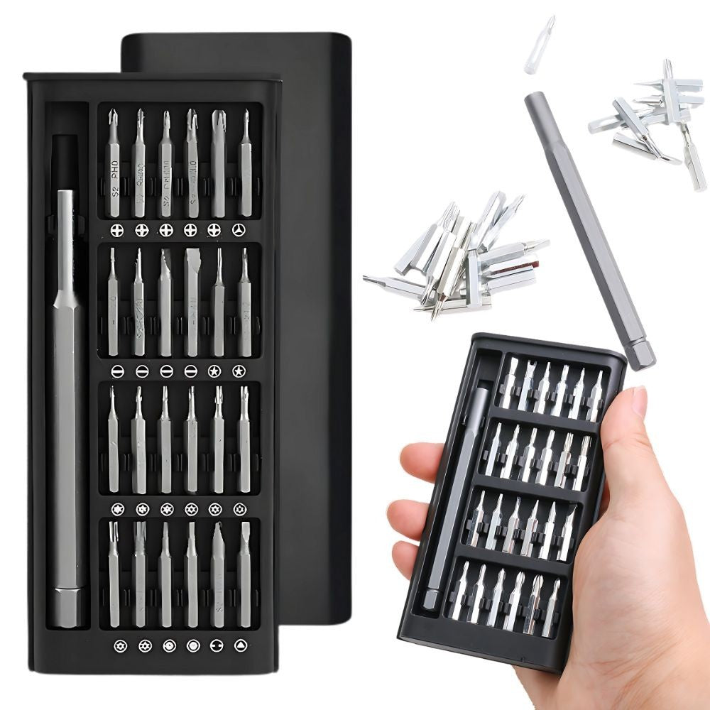 Präzisionsschraubendreher Bit Set 24 magnetische Bits + Koffer Werkzeug