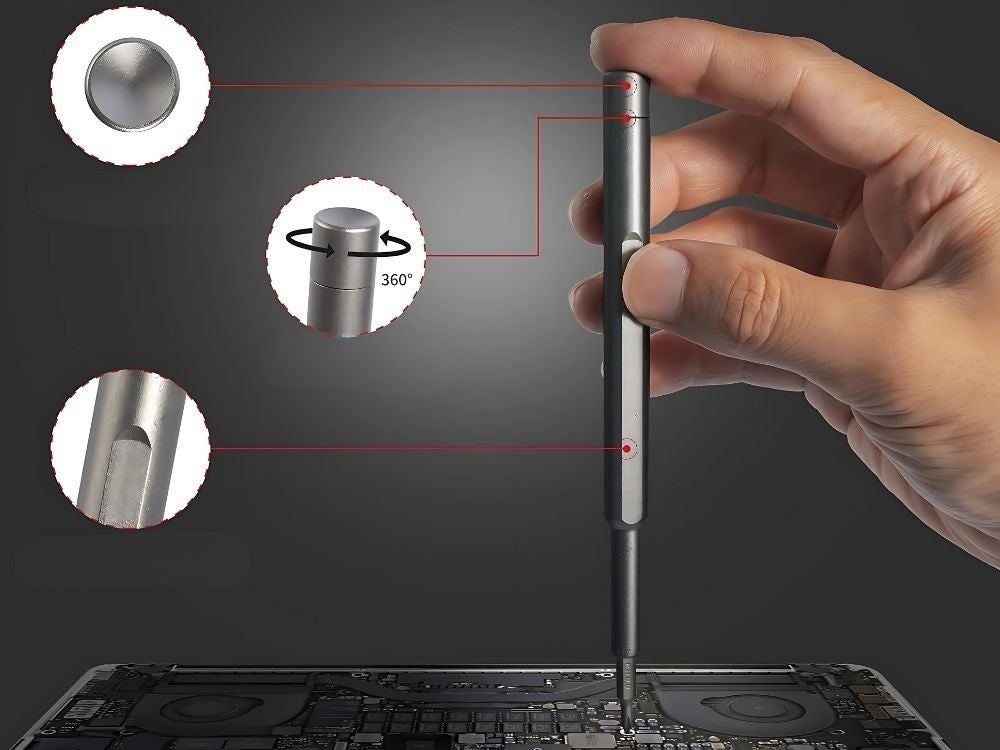Präzisionsschraubendreher Bit Set 24 magnetische Bits + Koffer Werkzeug