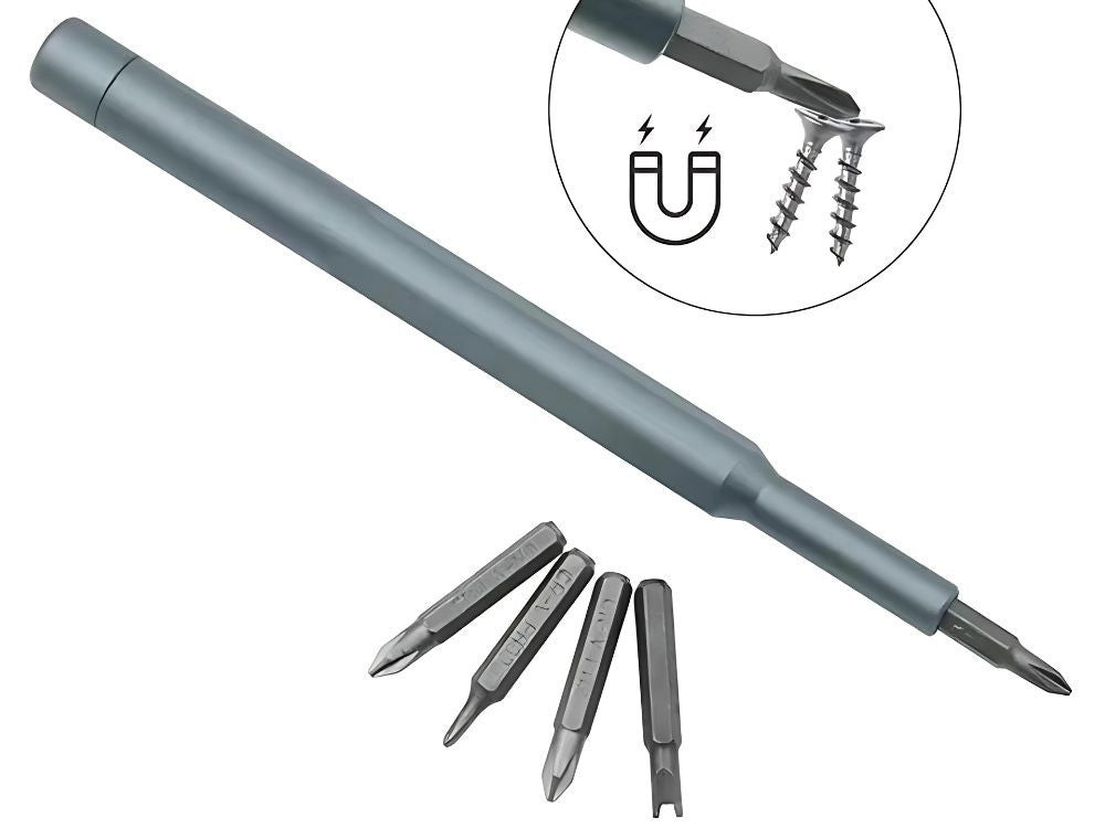 Präzisionsschraubendreher Bit Set 24 magnetische Bits + Koffer Werkzeug