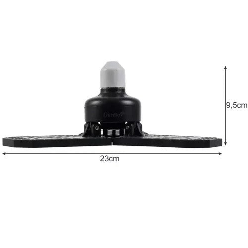 Pflanzenlampe LED Vollspektrum 3 Köpfe Wachstumslampe 108 LED-Dioden 20440