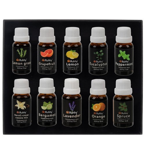 Aromatherapie Duftöl Set 10x15ml Ätherische Öle Raumduft Diffuser