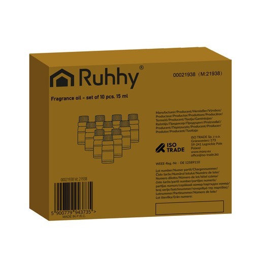 Aromatherapie Duftöl Set 10x15ml Ätherische Öle Raumduft Diffuser