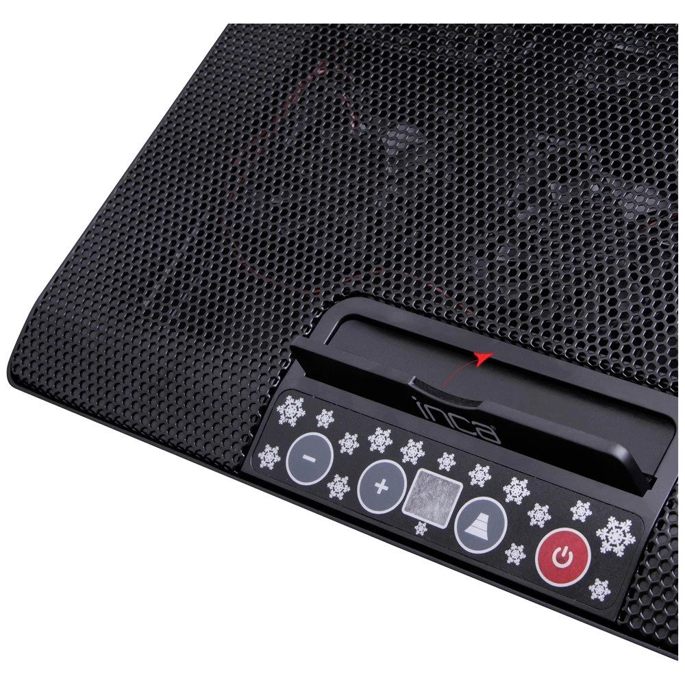 Notebook Ständer Kühlpad USB-Hub Laptop Kühler 17" 2x USB Leise 21dBA
